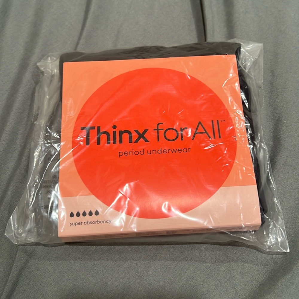 New Thinx for all period super absorbency underwear Size M Brief High Waist